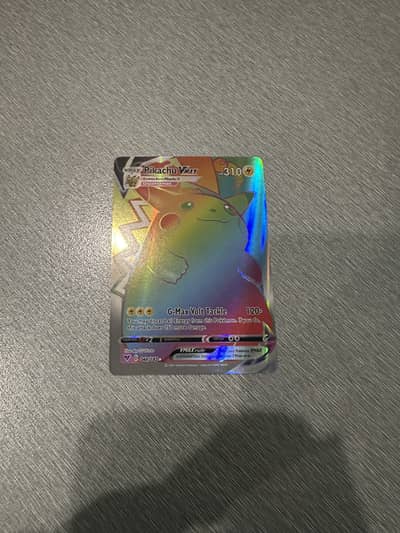 Pikachu vmax rainbow
