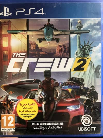 The Crew 2 and Need for speed Rivals Ps4 disk