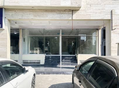 Ground Floor Commercial Shop For Rent In Bahira Town Iqbal Block Sector E