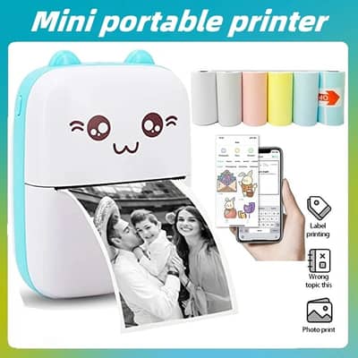 Mini Printer Portable Pocket Thermal Printer