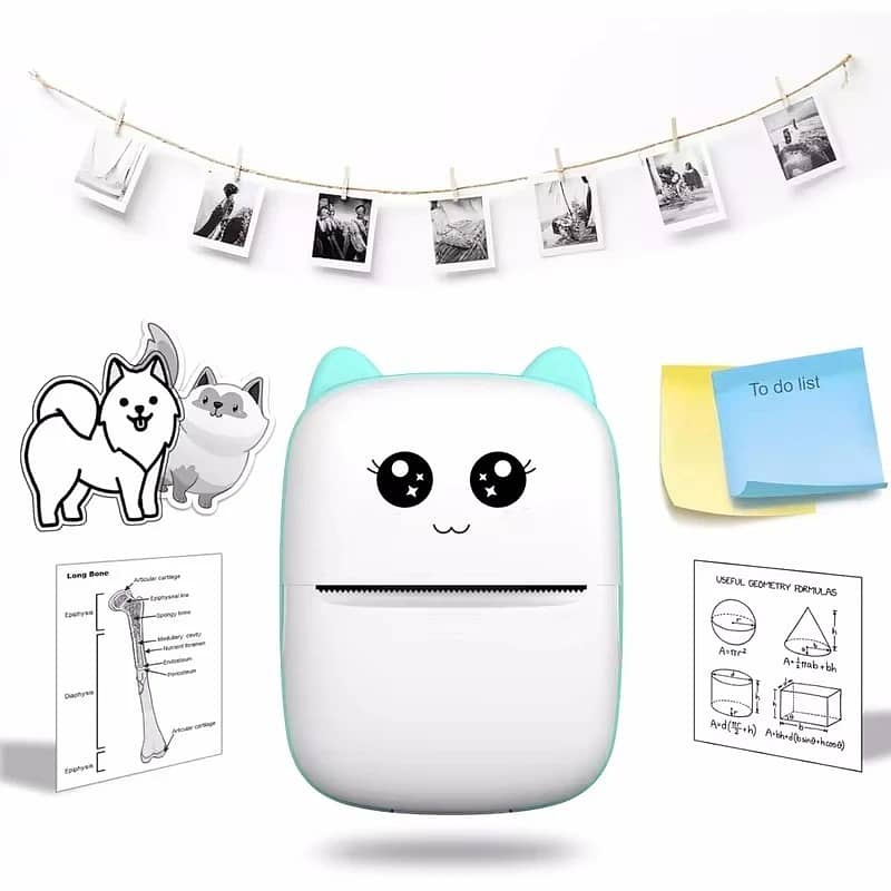 Mini Printer Portable Pocket Thermal Printer 2