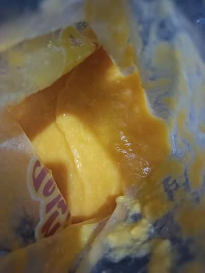Mango pulp-home made