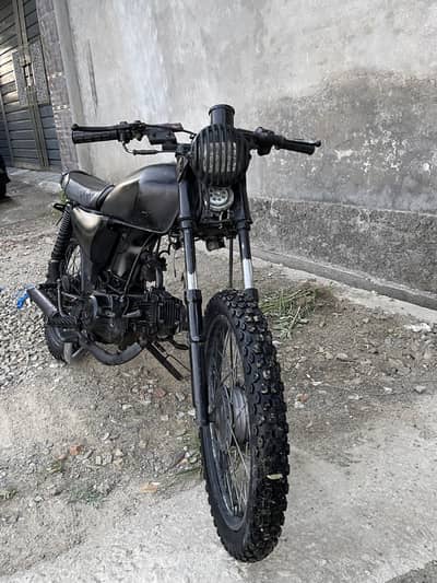 Hi speed 70 cc 2019 modified cafe racer