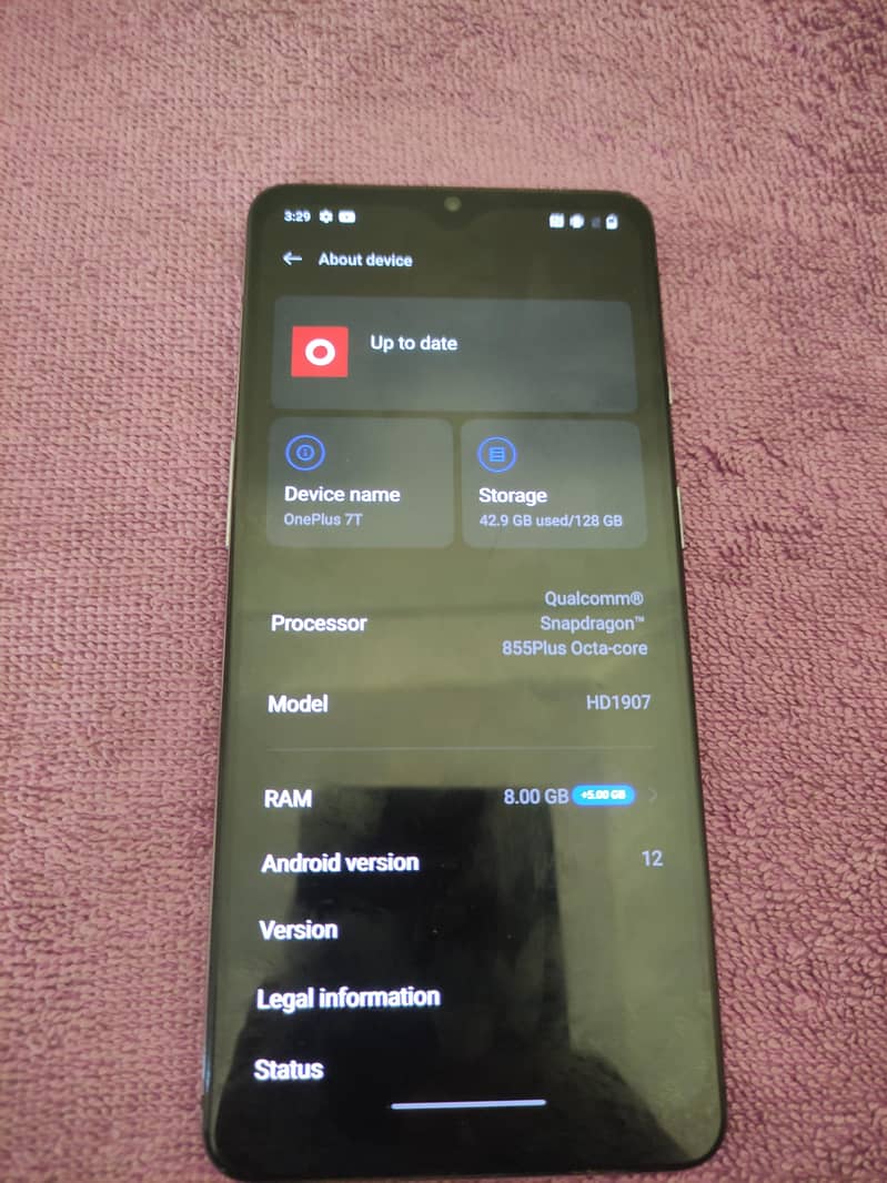 One Plus 7T 2