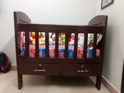 Wooden Baby Bed