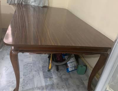 Solid Sheesham Wood Dining Table – 8 Seater.