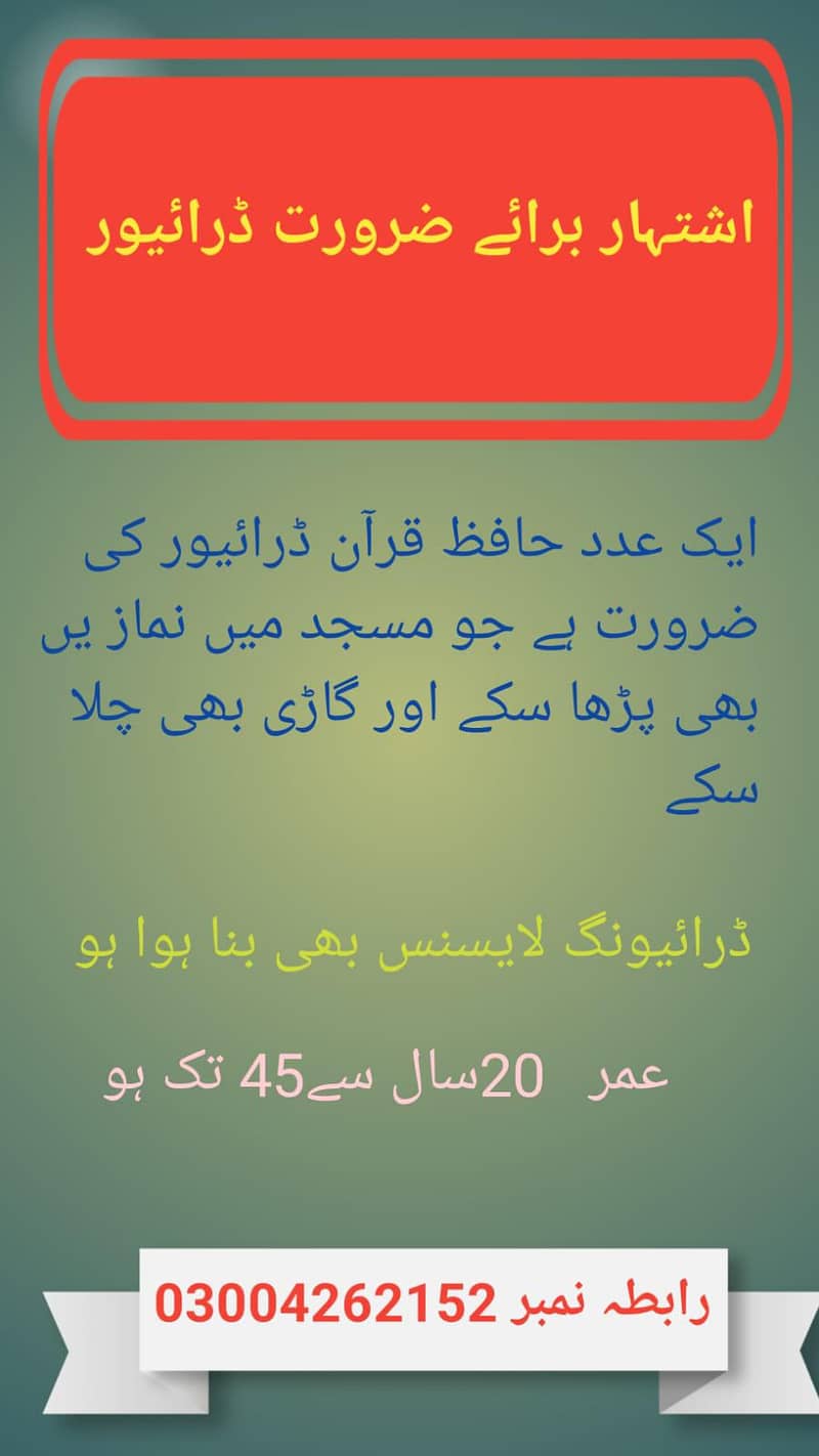 driver required 0