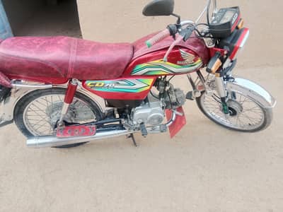 Honda 70c all okay 22 bath 23 model contact number 03073068592