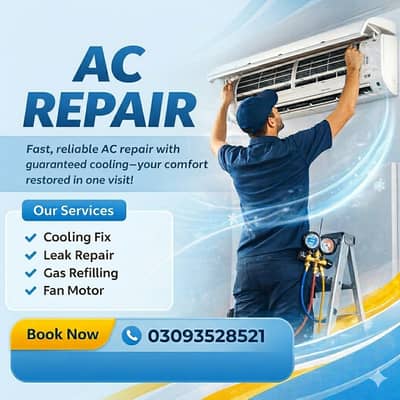 AC Installation | AC Repair | AC Gas Filling Services