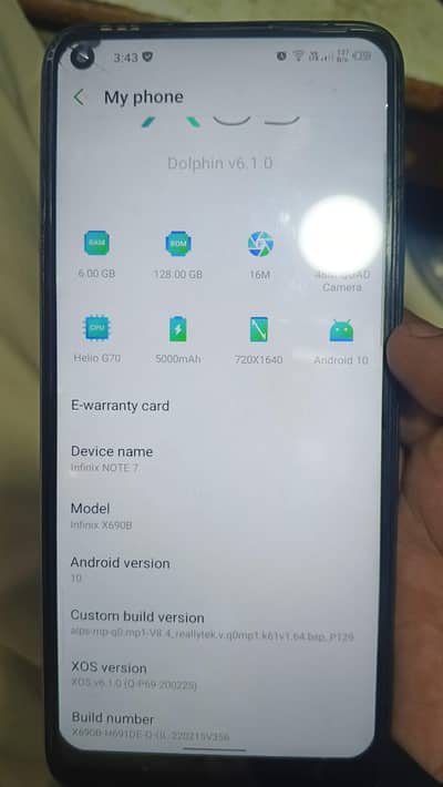 Infinix Note 7