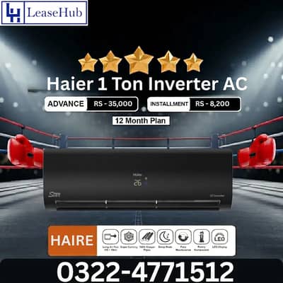 Haier 1 Ton Inverter AC On Easy Installment