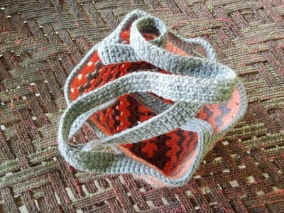 Handmade Crochet Bag - New, Hand Knitted Shoulder Bag