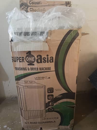 Super Asia washing machine