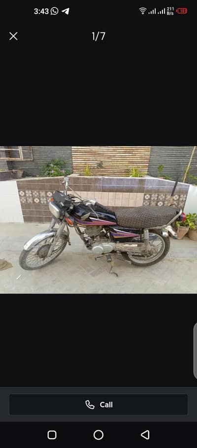 Honda CG125 2008 Model