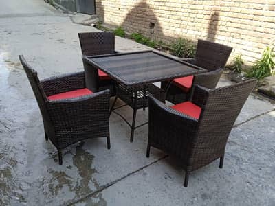 4 seater dining table set, rattan sofa set/restaurant furniture,chairs