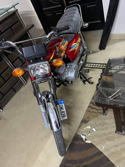 Honda CG 125 26model red colour