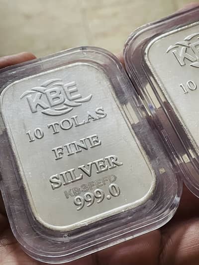 KBE 10 Tola Silver Biscuit(updated rate on call)