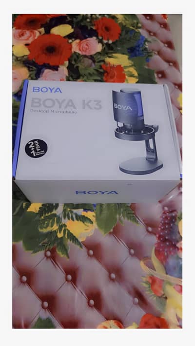 BOYA K3 USB A/Type C RGB Condensor Microphone For PC/Mobile