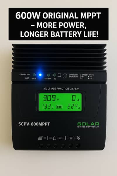 600W MPPT Solar Charge Controller