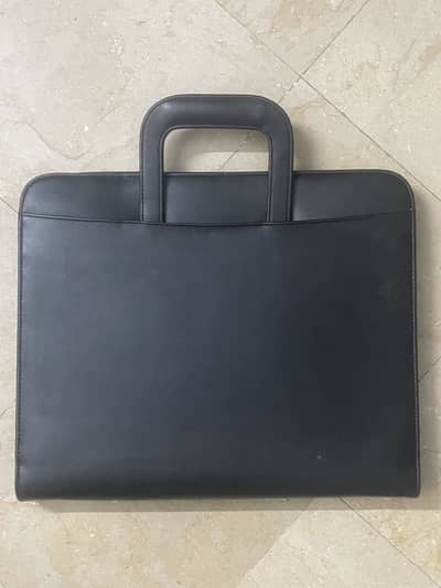 Stationary bag and folder