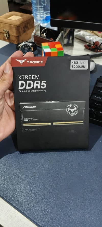 T-Force Xtreme Black |DDR5 48GB-8200 MHz Ram Brand new For Sale