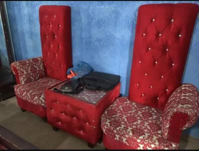 Sofa chair set 2 Sofa chair 1 table