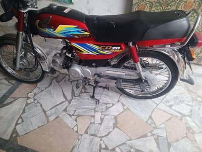 Honda CD 70 2021 model lush condition 2nd owner