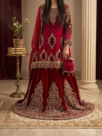 Wedding dress (Bridal lehenga)