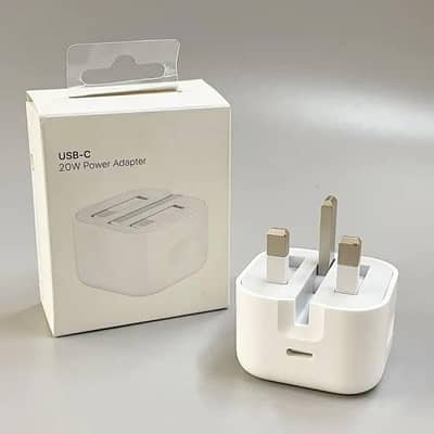 Apple 20W  Power Adapter – Fast & Reliable Charging