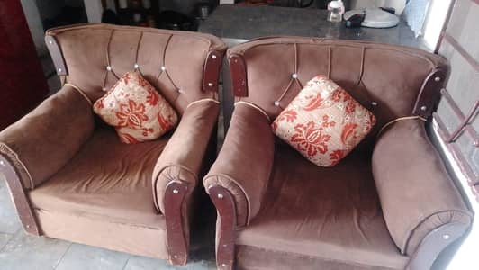 Luxury Cushion Sofa Set