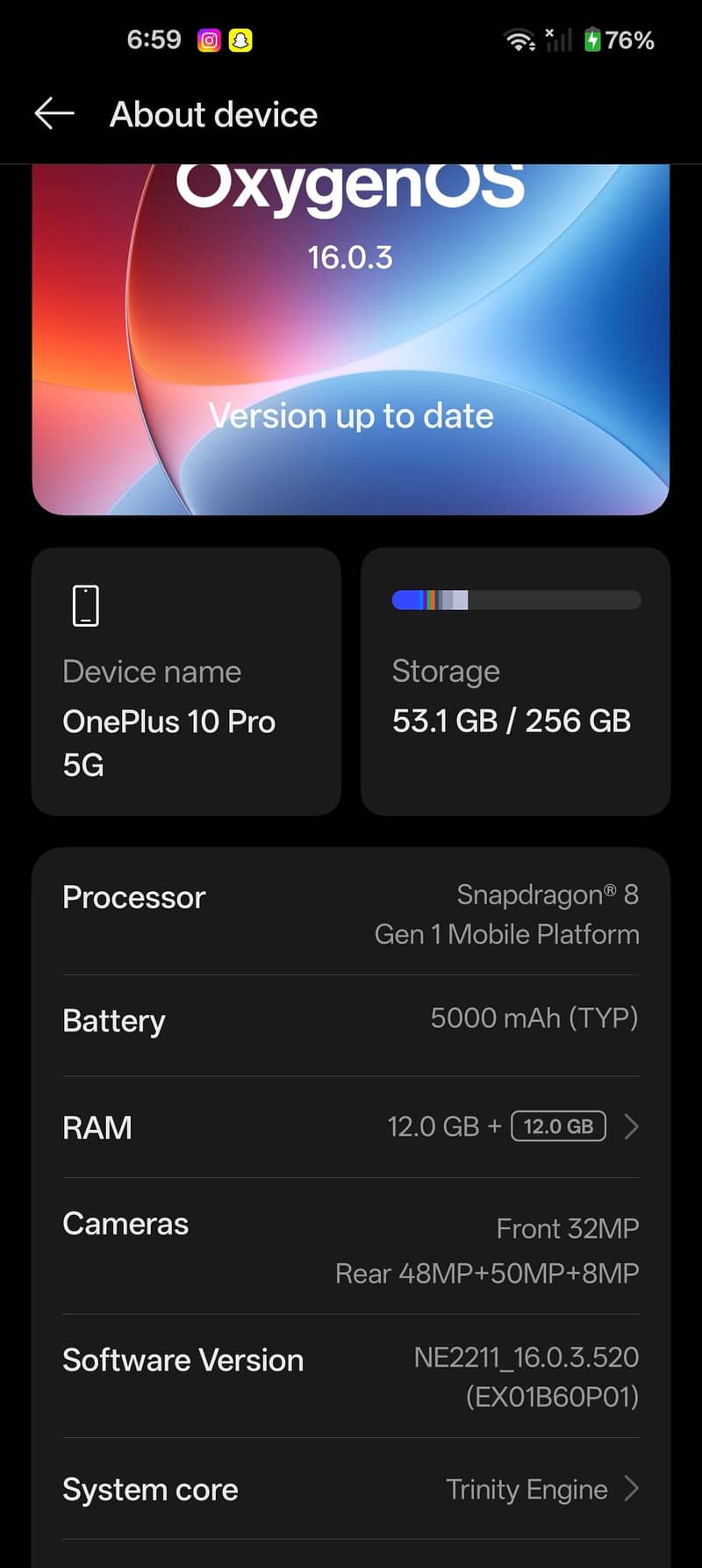 One Plus 10 Pro 5