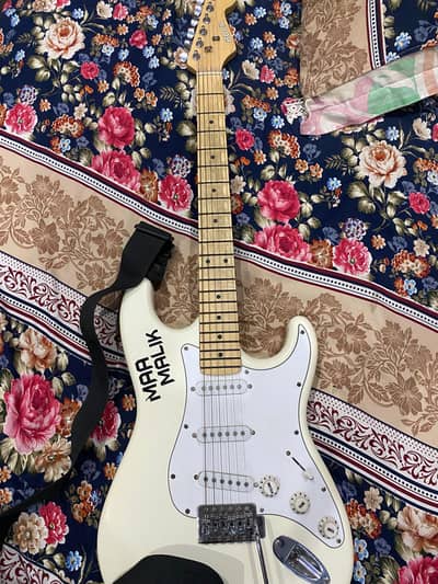 Bock brand 3 volume electric guitar
