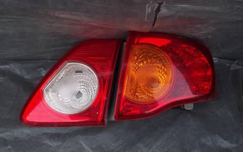 Genuine front and back lights of Corolla 2009-2011 Model