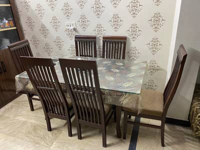 Dining Table | Wooden Dining | Luxury Dining | 6 Seater Dininig