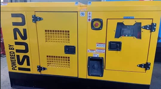 15KVA Isuzu YD Diesel Generator along with Sound Weather Proof Canopy