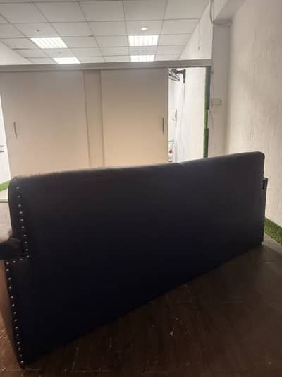 Navy blue color sofas 1 two seater 2 sofas 3 seater