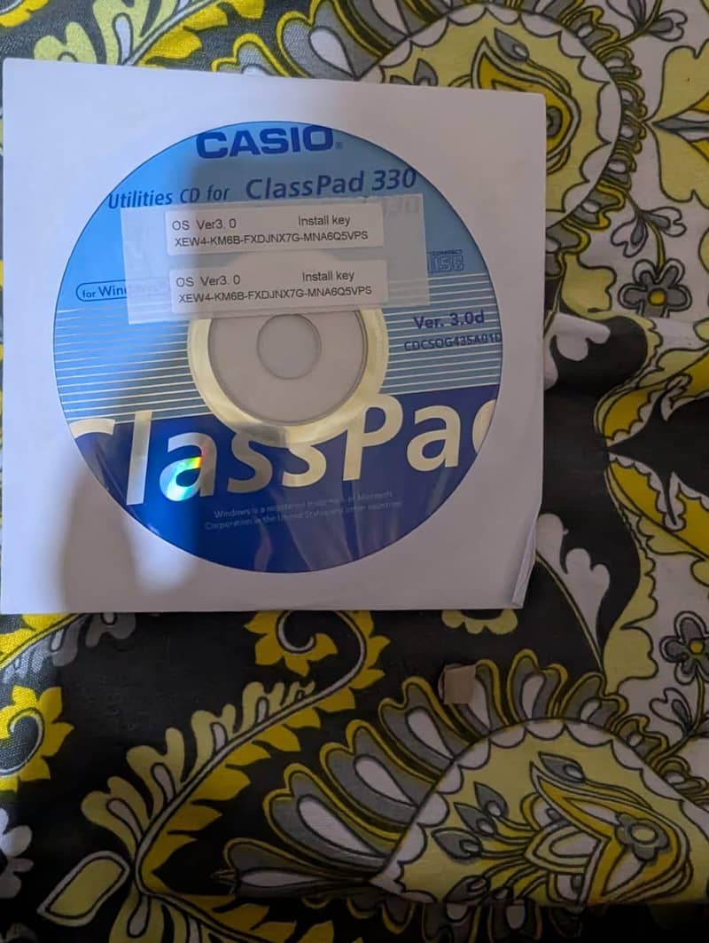 Class Pad 330 7