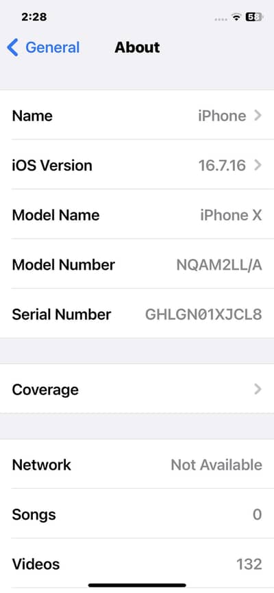 Apple iPhone X