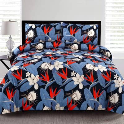 Bed set in Microfiber 85gsm best import quality, KING size