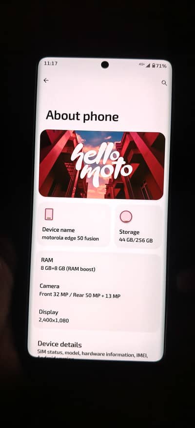 Motorola Edge 50 Fusion