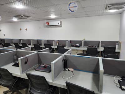 Furnished office available in Johar town