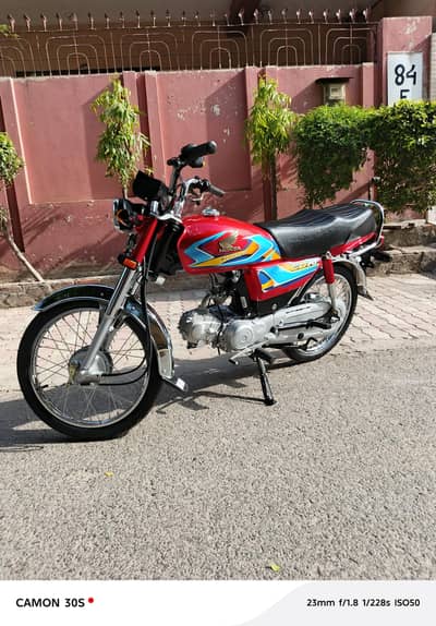 Honda CD 70 2026 Model Zero metter