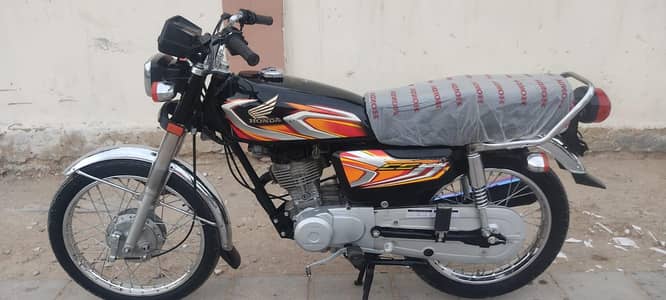 Honda CG 125 2021 Model Hyderabad Number