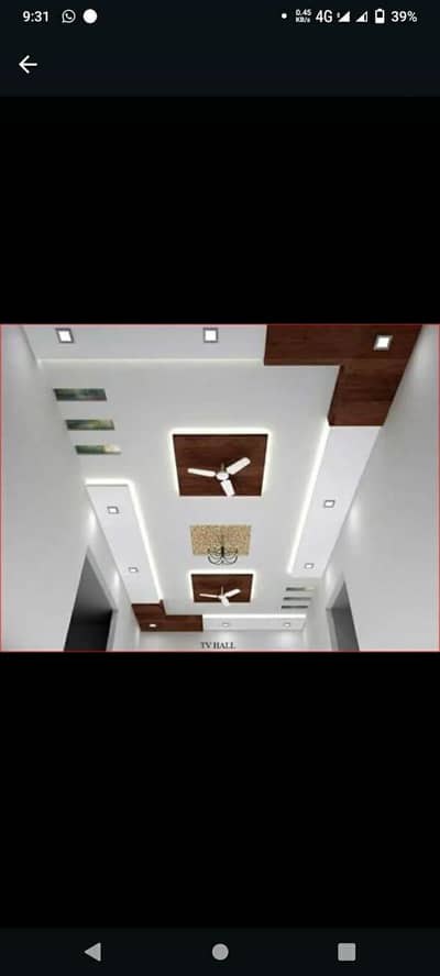 all interior design work completely
