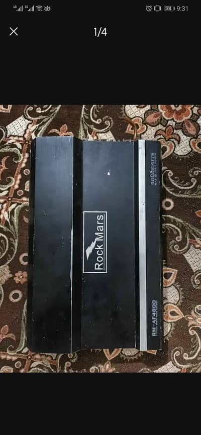 Rockmars 3000 Watt 4 Chanel Amplifire All Ok