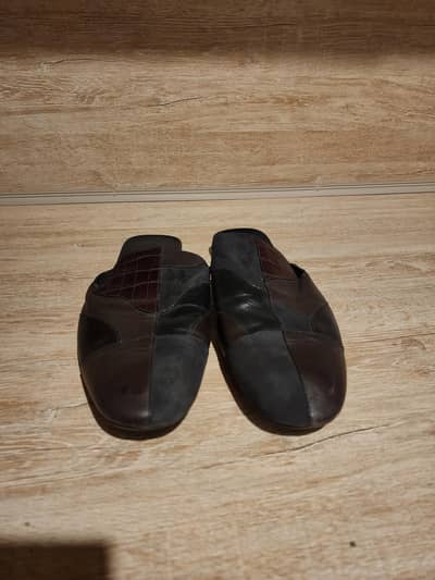 Bottega Veneta Patchwork Leather Slipper Size 44