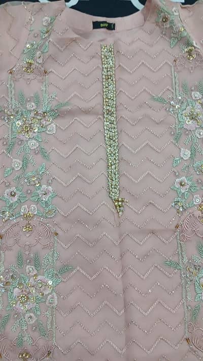 beautiful pink 2 piece dress