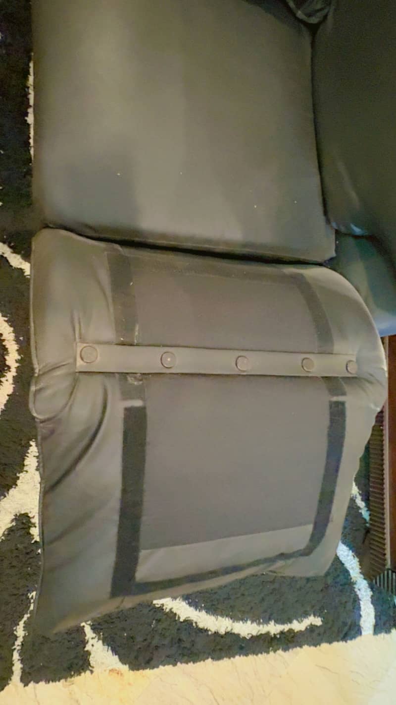 Black single couch 2