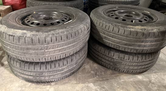 4 Tyres Rims for Sale (175-70-13)