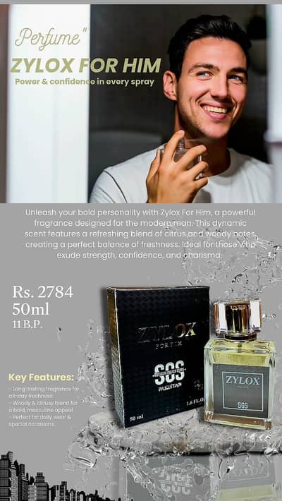 ZYLOX Perfume From SC'S Brand